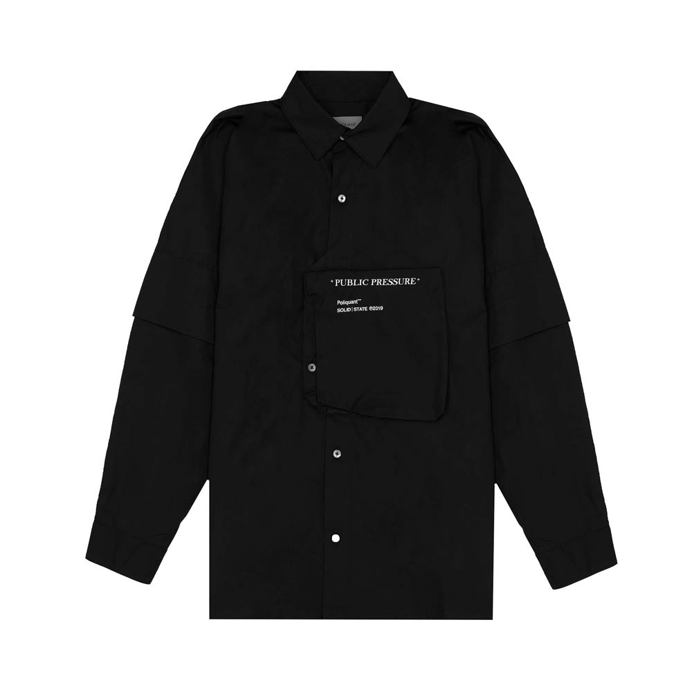 Camicia Da  Pub ic Pressure Nera