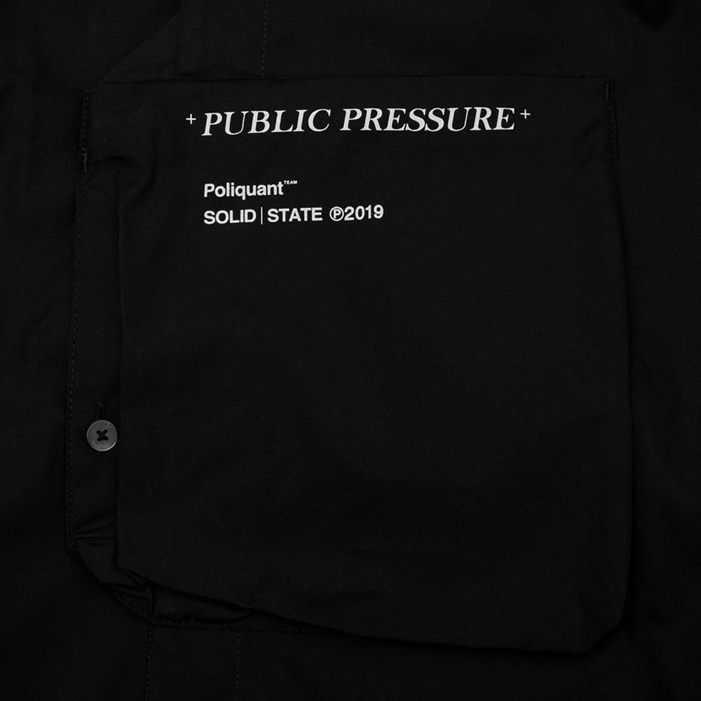 Camicia Da  Pub ic Pressure Nera