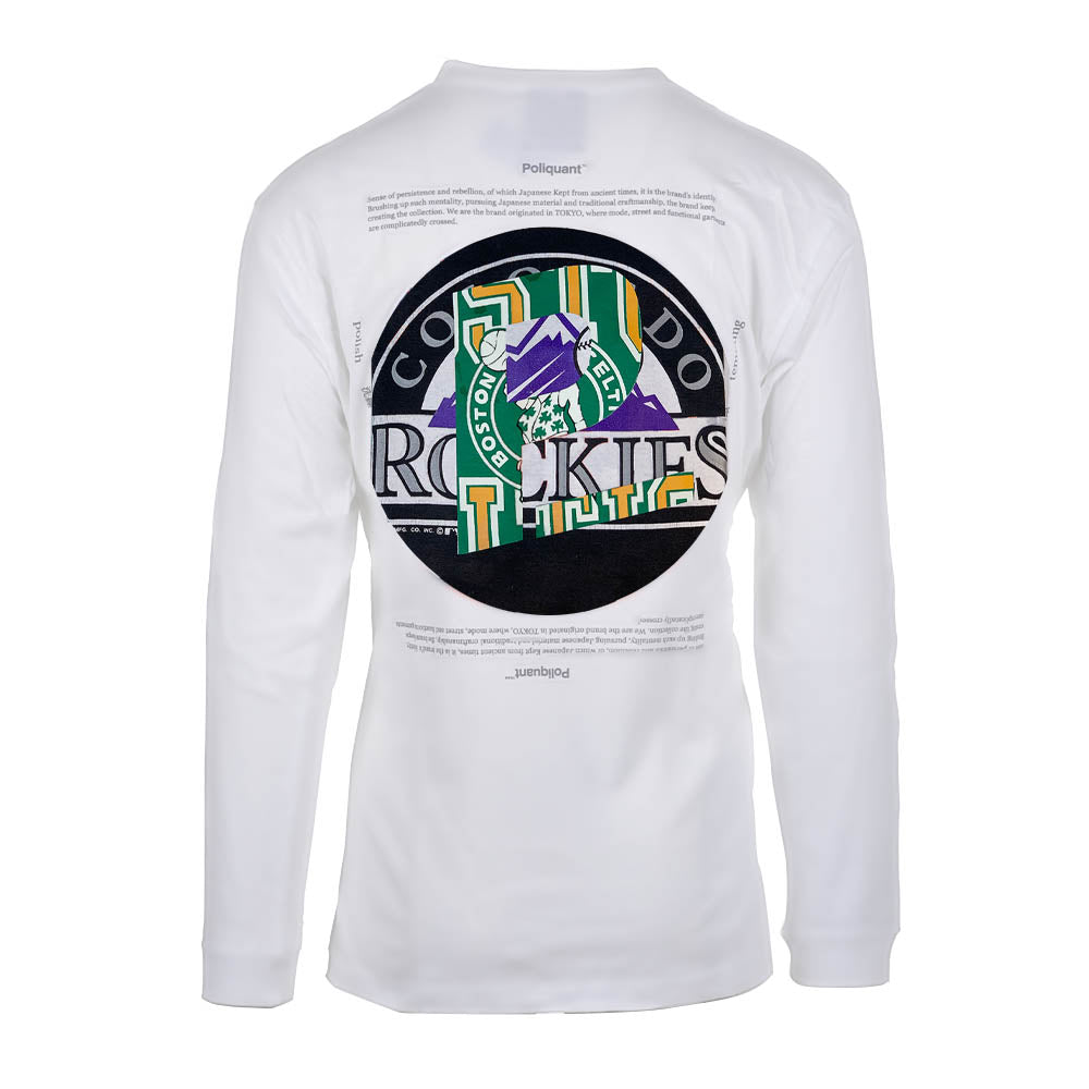 Tshirt Circle 'p' Vintage Bianca