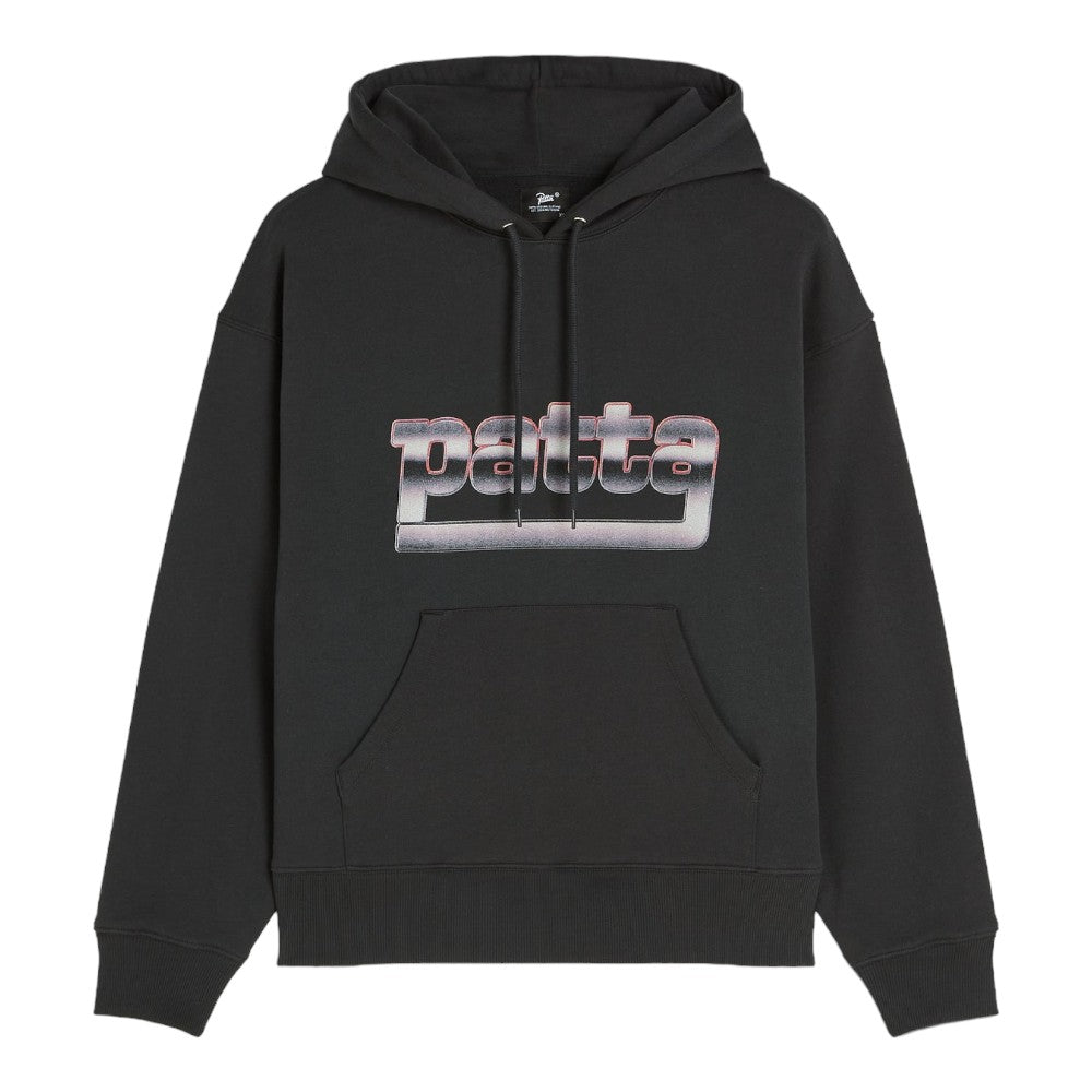 Metal Boxy Hooded Sweater