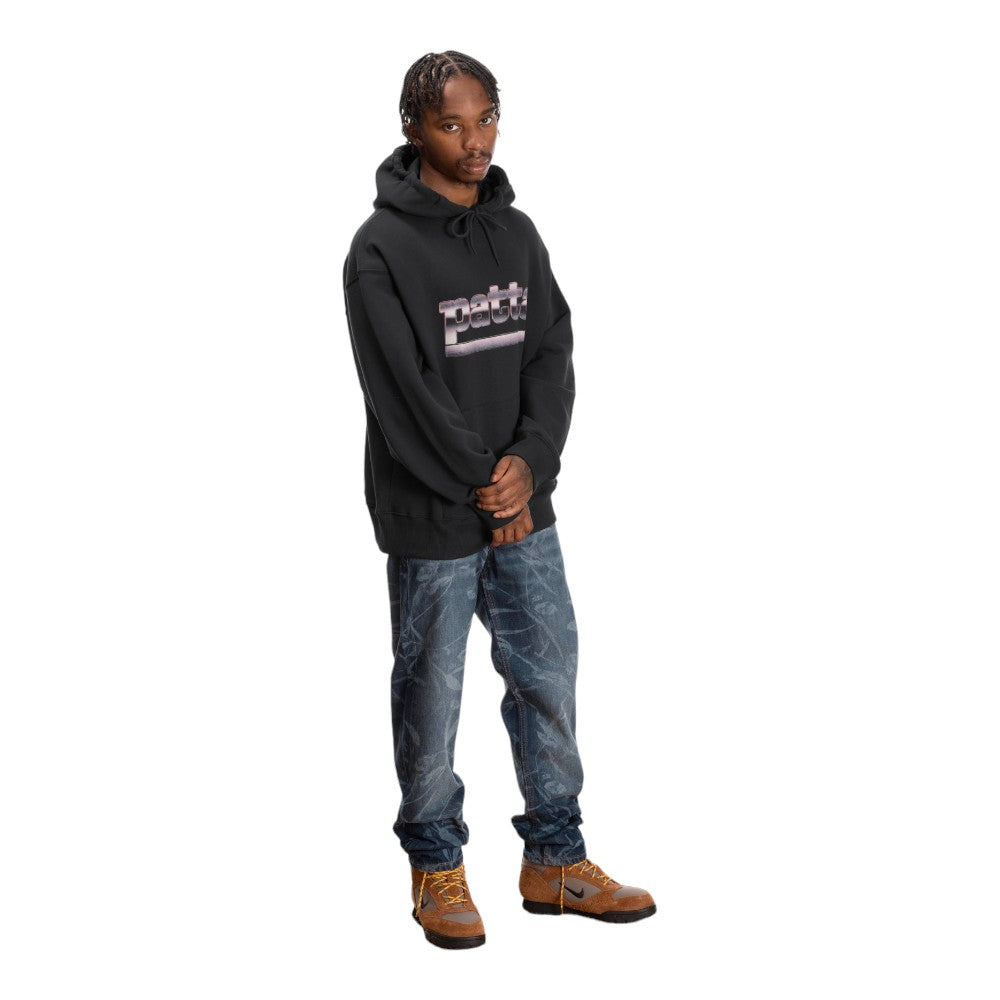 Metal Boxy Hooded Sweater