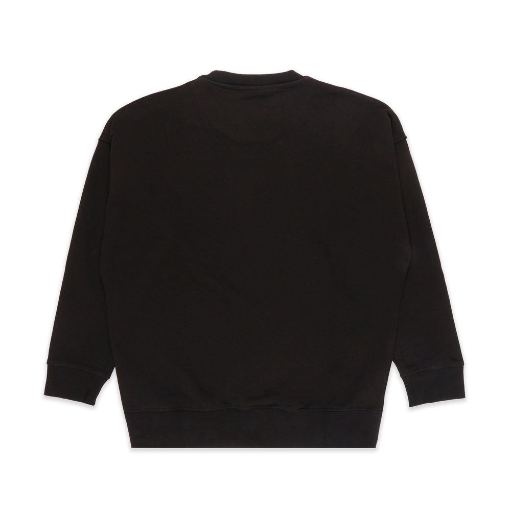 Basic, Not Si ple. Crew Sweat Black
