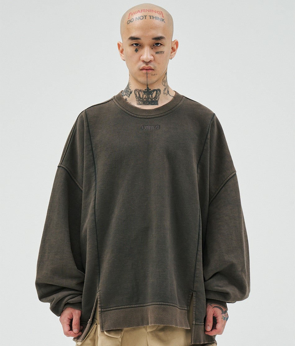 Twofo d Wide Washed Sweatshirt