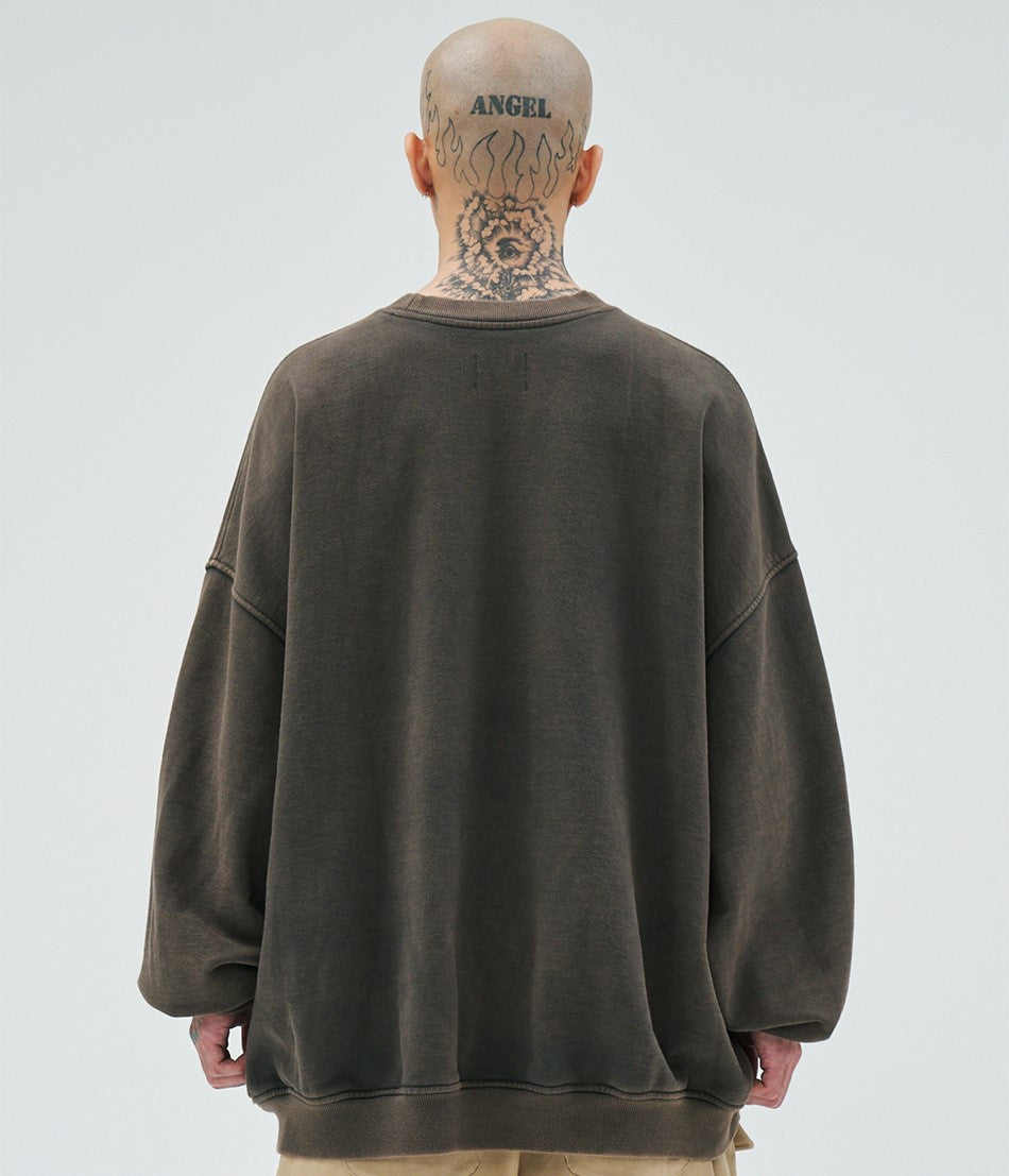 Twofo d Wide Washed Sweatshirt