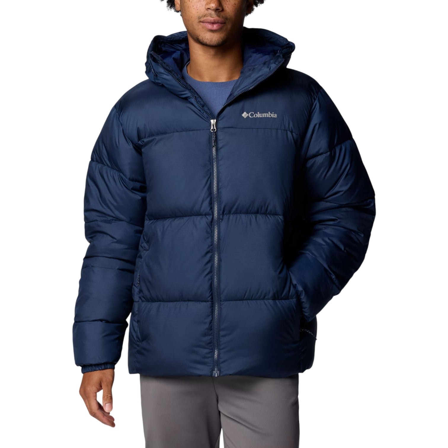 Columbia hooded puffer jacket ネイビー Puffect™ Ii Hooded Jacket – Black Box