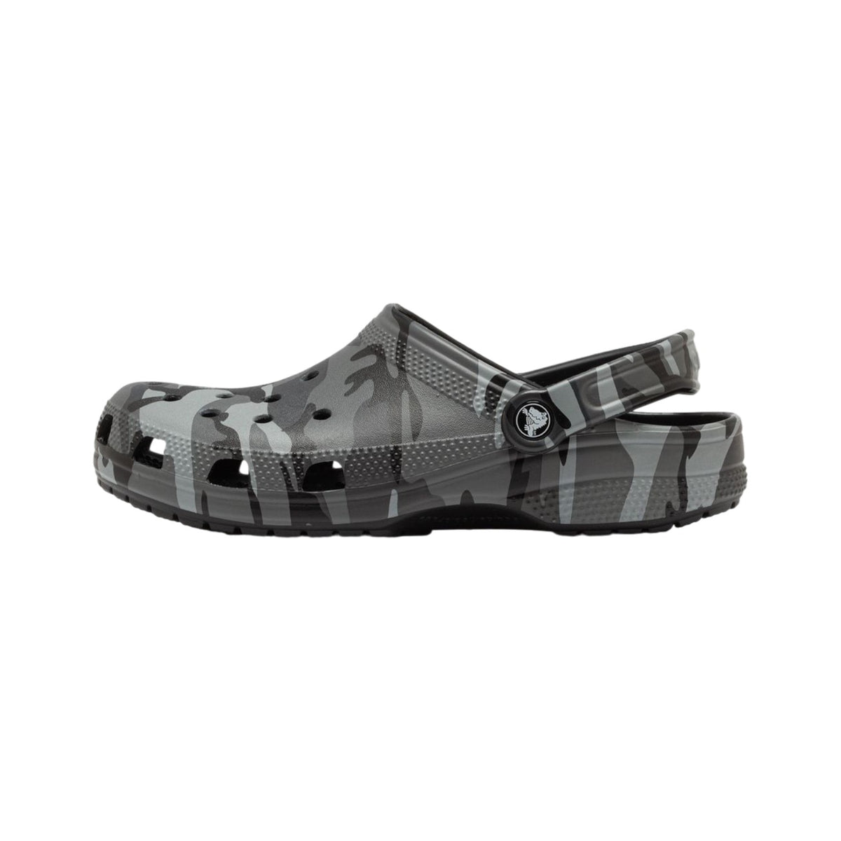 Crocs Classic Camouflage Clog Black Slate Grey