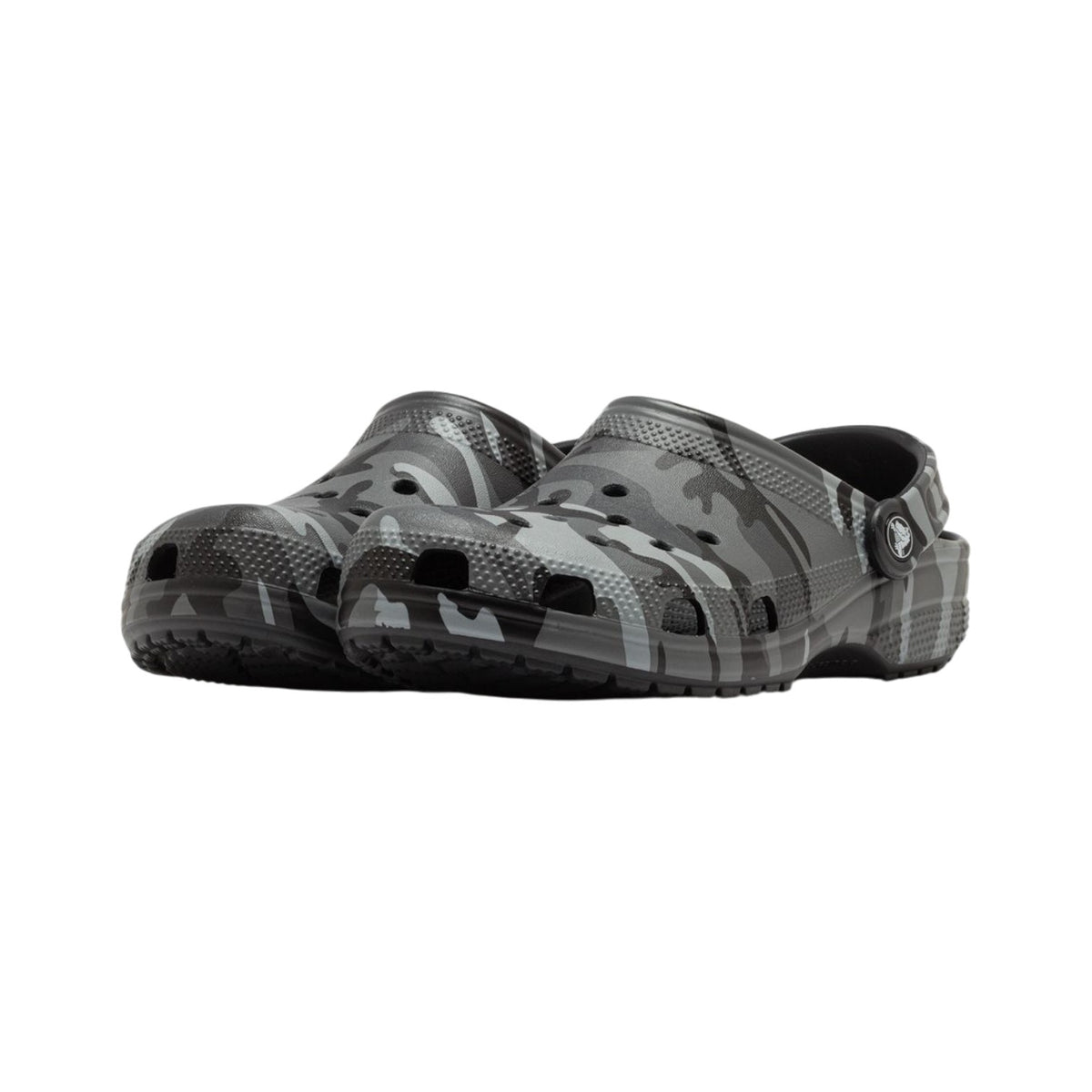 Crocs Classic Camouflage Clog Black Slate Grey