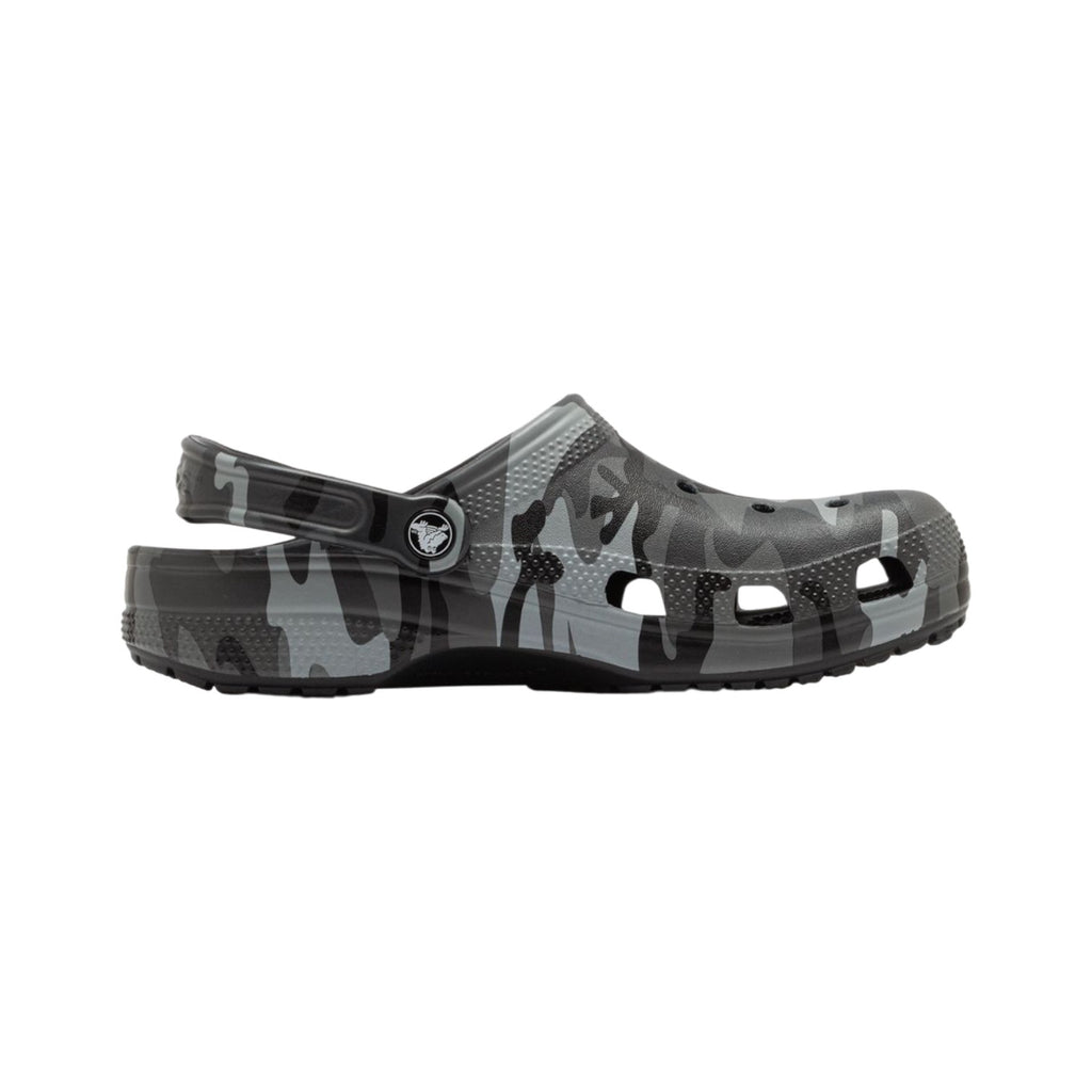 Crocs Classic Camouflage Clog Black Slate Grey