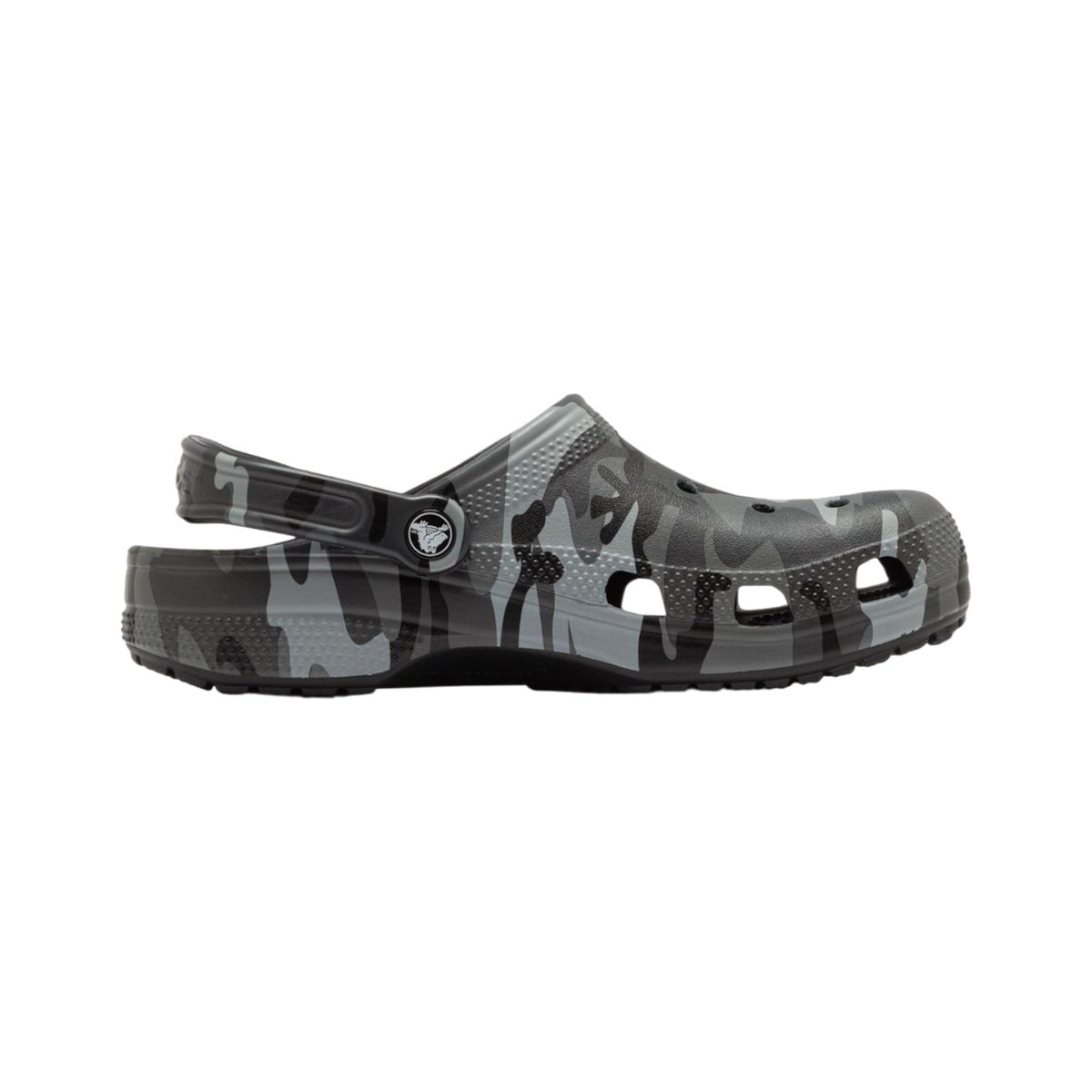 Crocs Classic Camouflage Clog Black Slate Grey