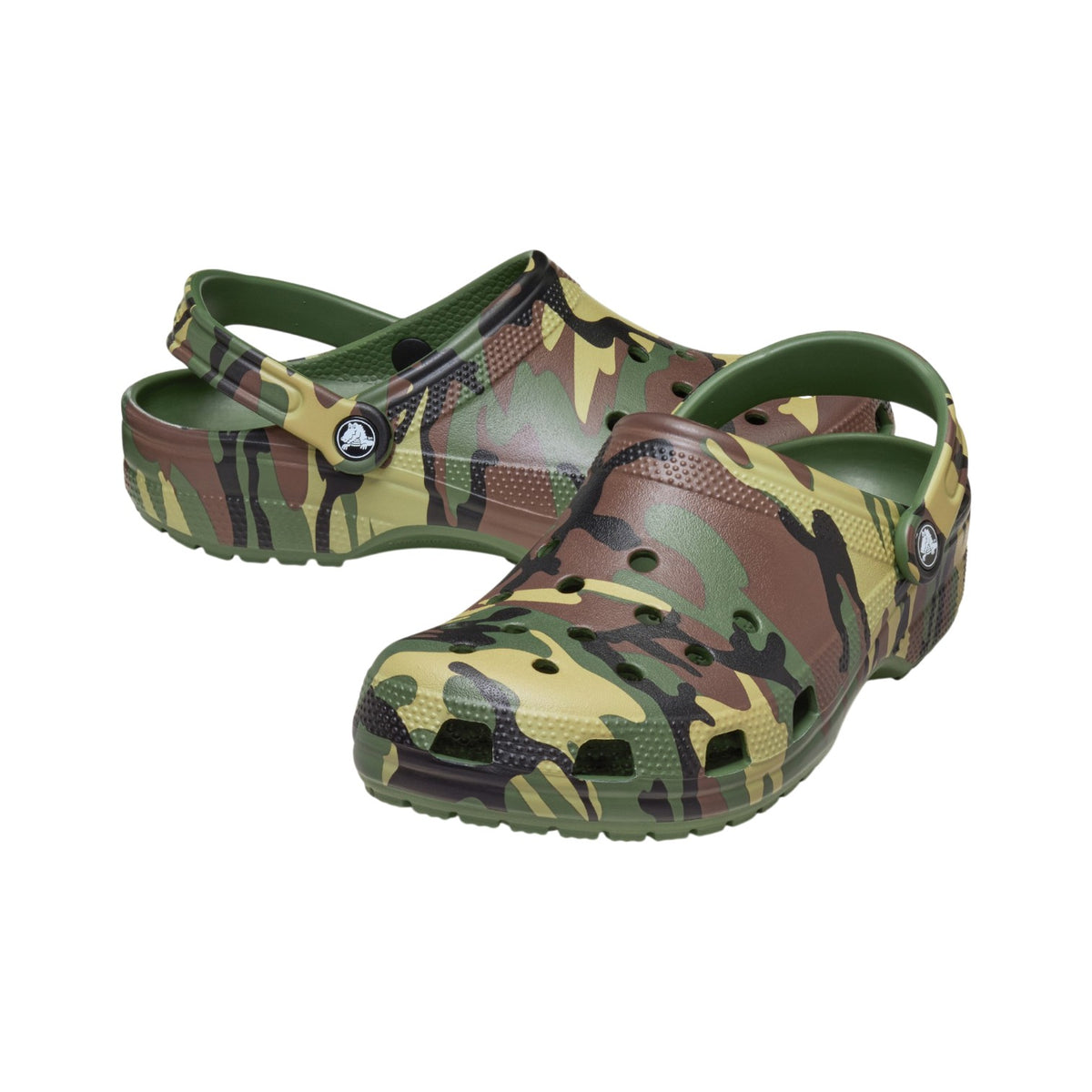 Crocs Classic Camouflage Clog Army Green Multi