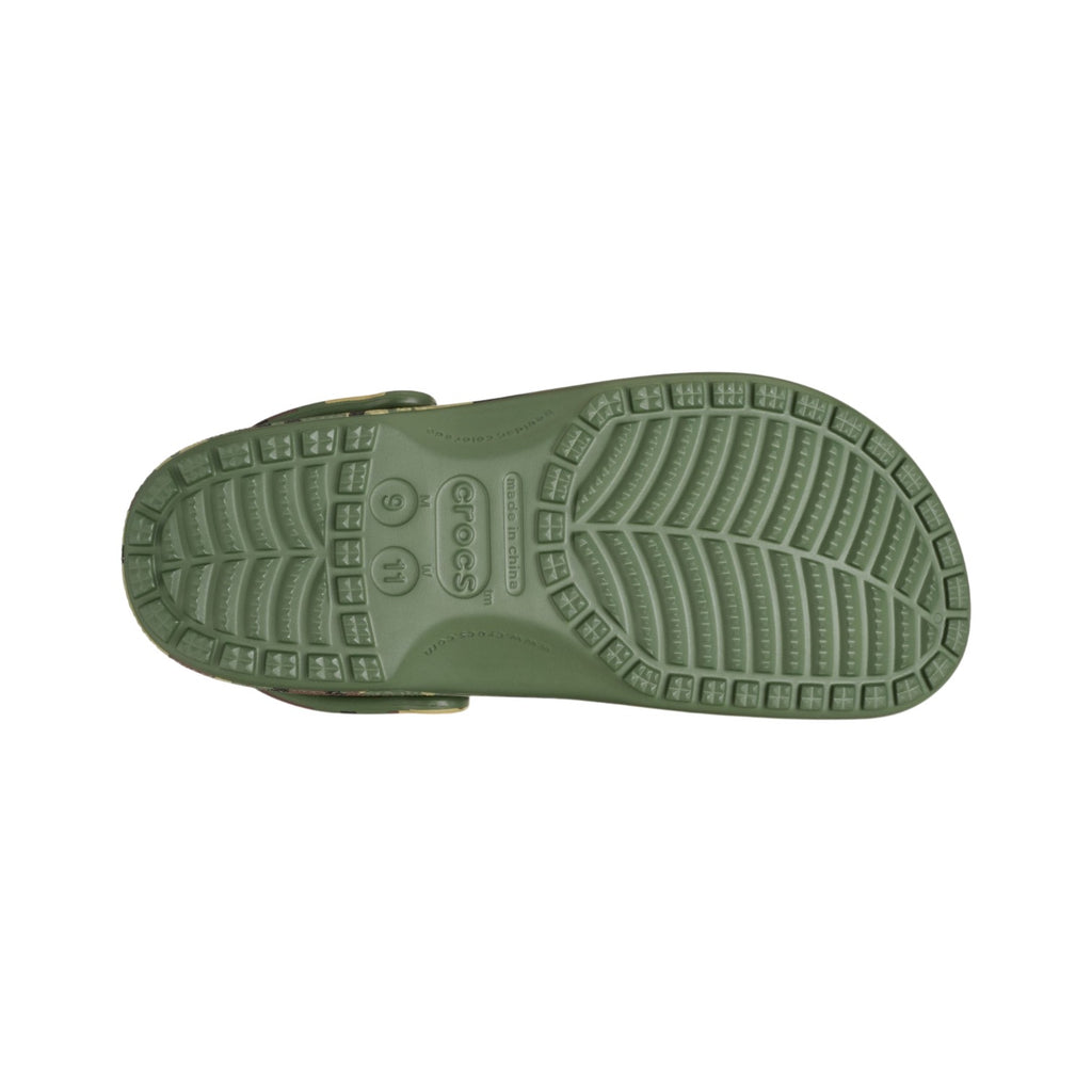 Crocs Classic Camouflage Clog Army Green Multi