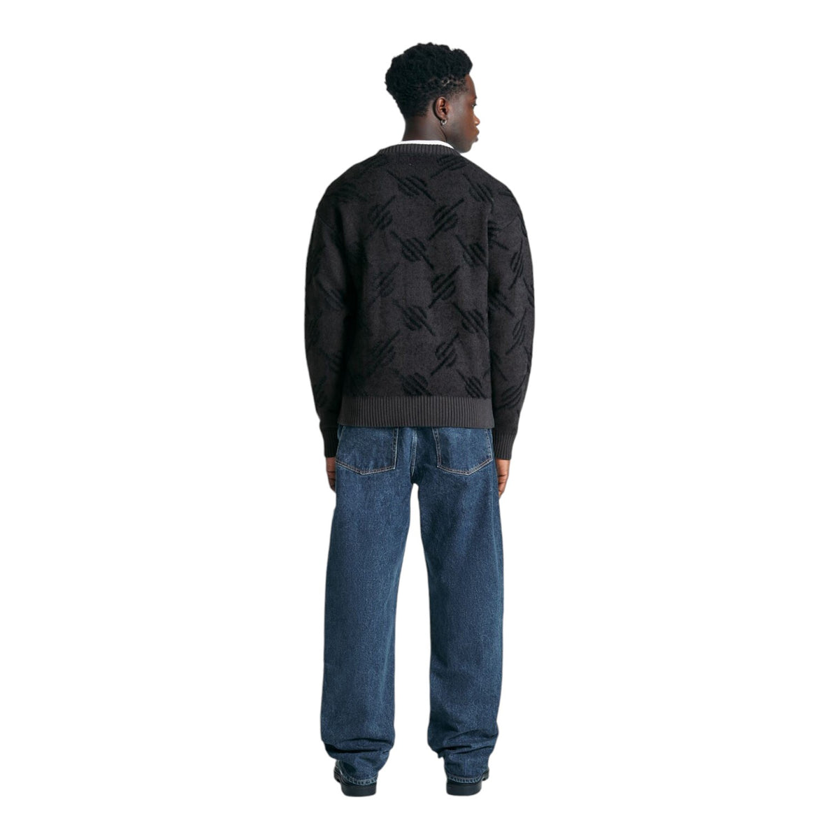 Kirabo Monogram Knit Cardigan