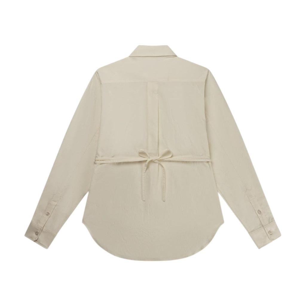 Monogram Buttonup  hirt Beige
