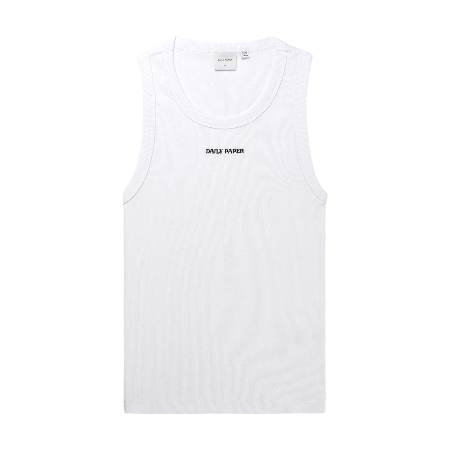 Dias Rib Tank Top White