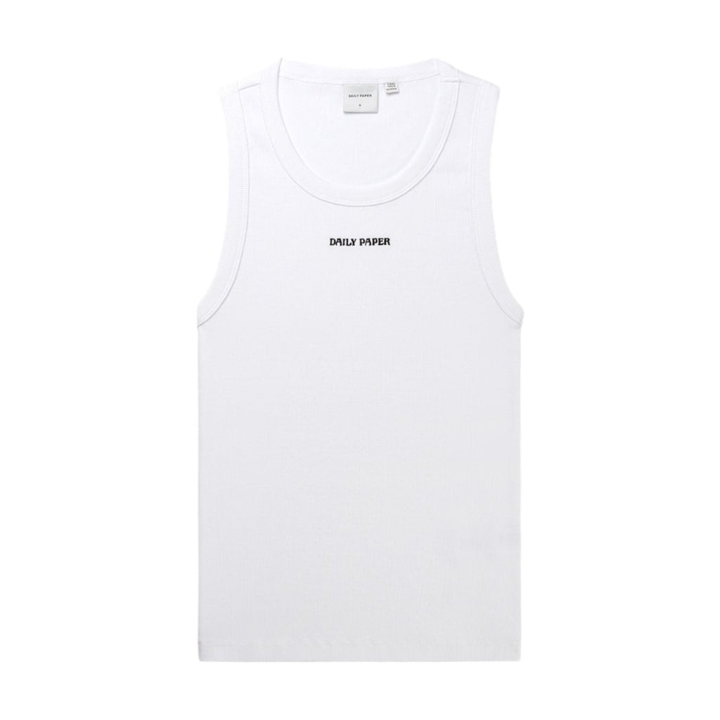 Dias Rib Tank Top White