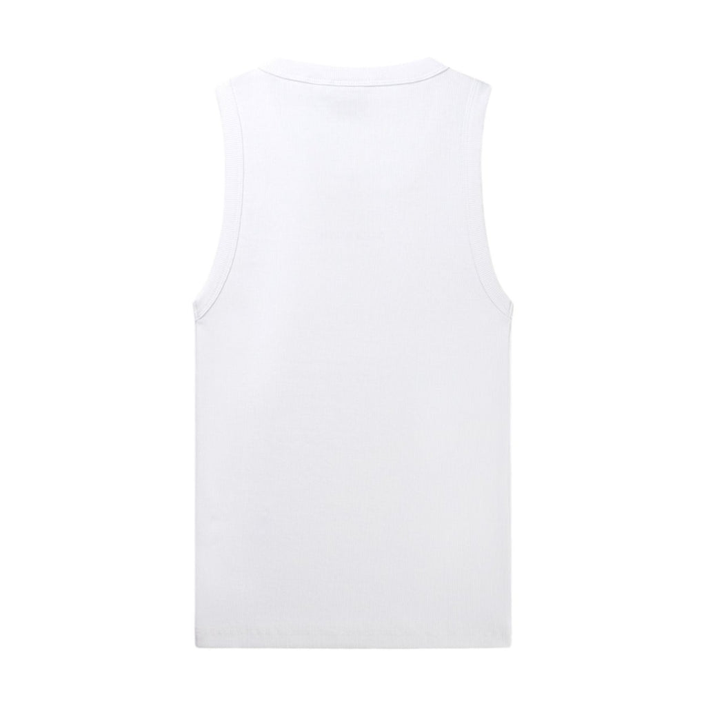 Dias Rib Tank Top White