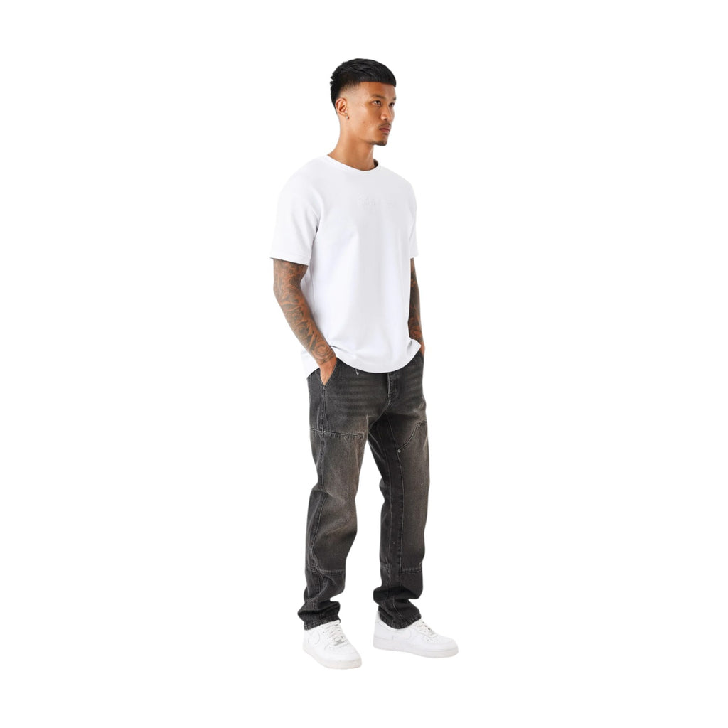 Wideleg Carpenter Jeans Black