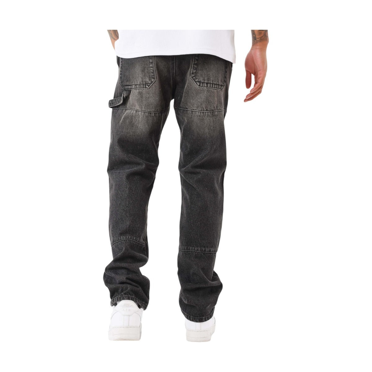 Wideleg Carpenter Jeans Black