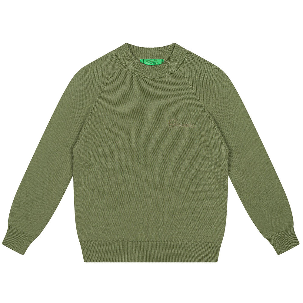 Cotton Knitted Crewneck