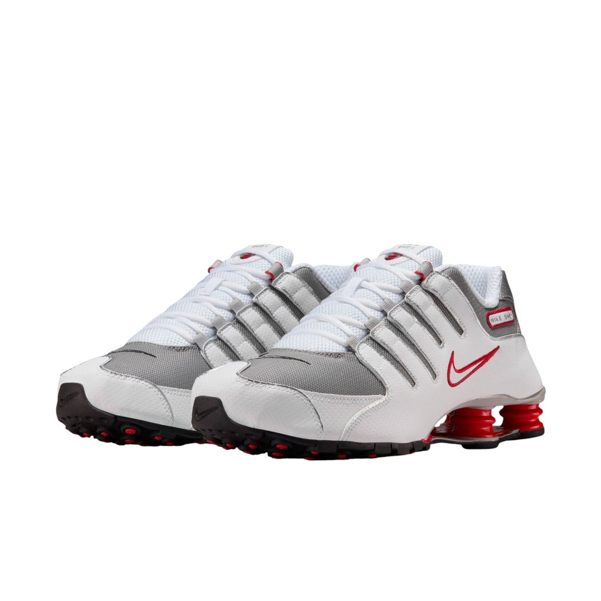 Shox Nz White Red Grey