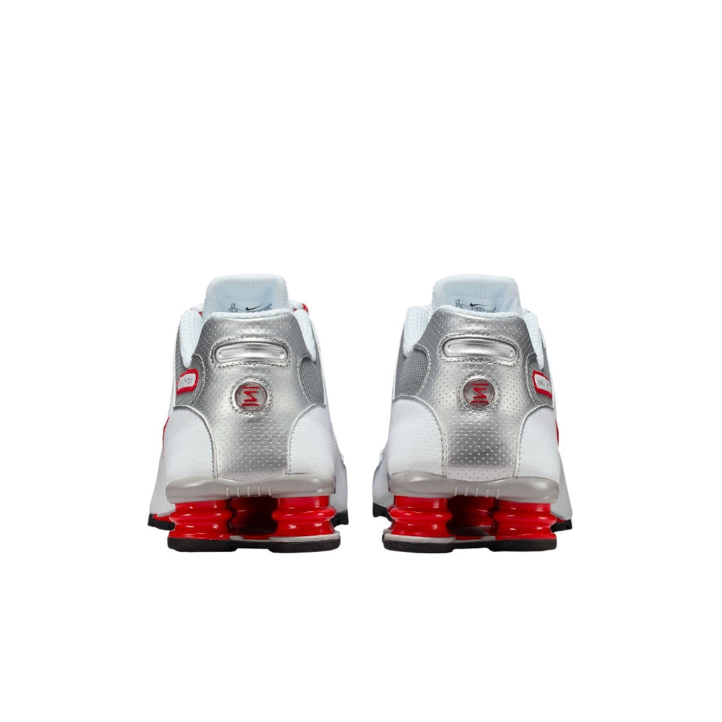 Shox Nz White Red Grey
