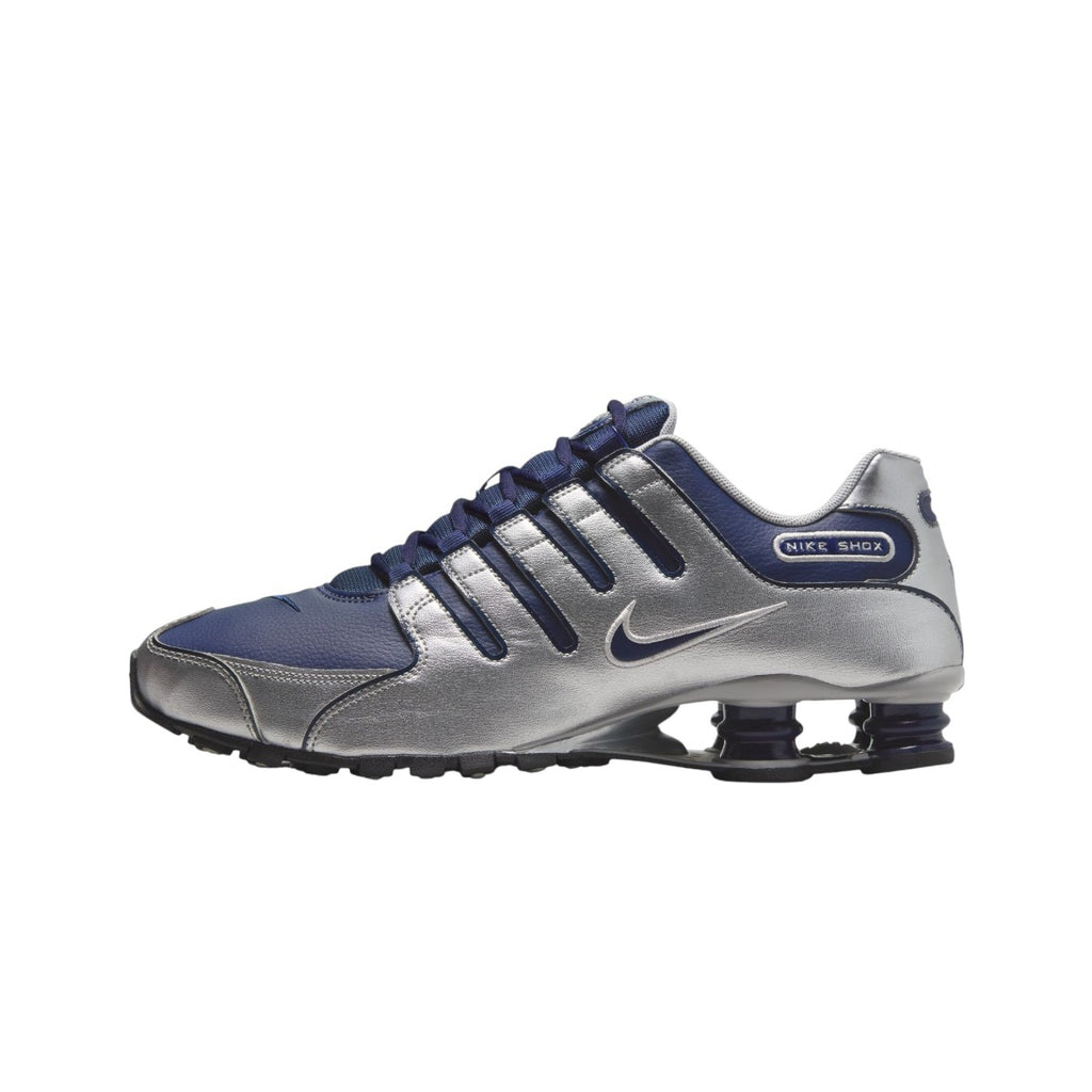 Shox Nz Metallic Silver Midnight Navy