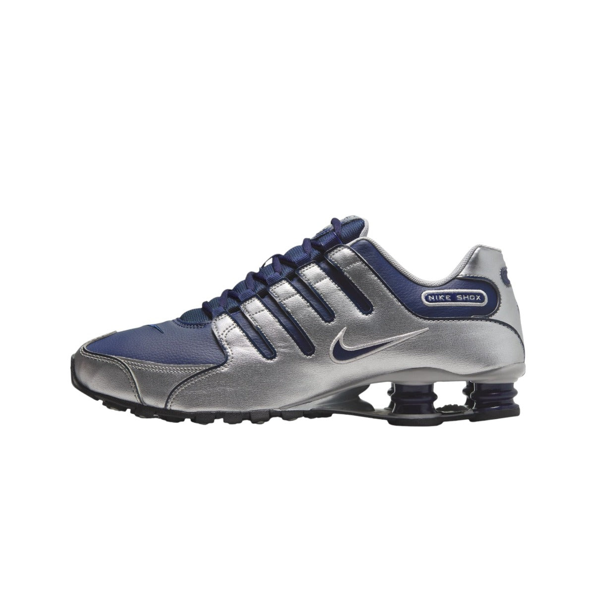 Shox Nz Metallic Silver Midnight Navy