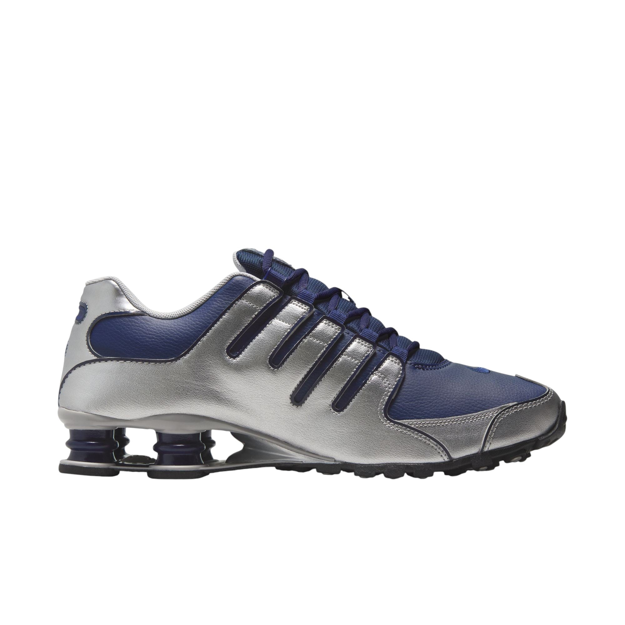 Shox Nz Metallic Silver Midnight Navy – Black Box