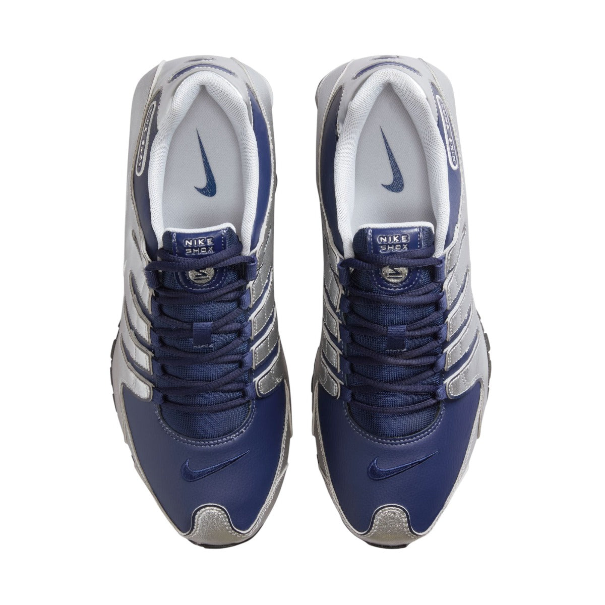 Shox Nz Metallic Silver Midnight Navy
