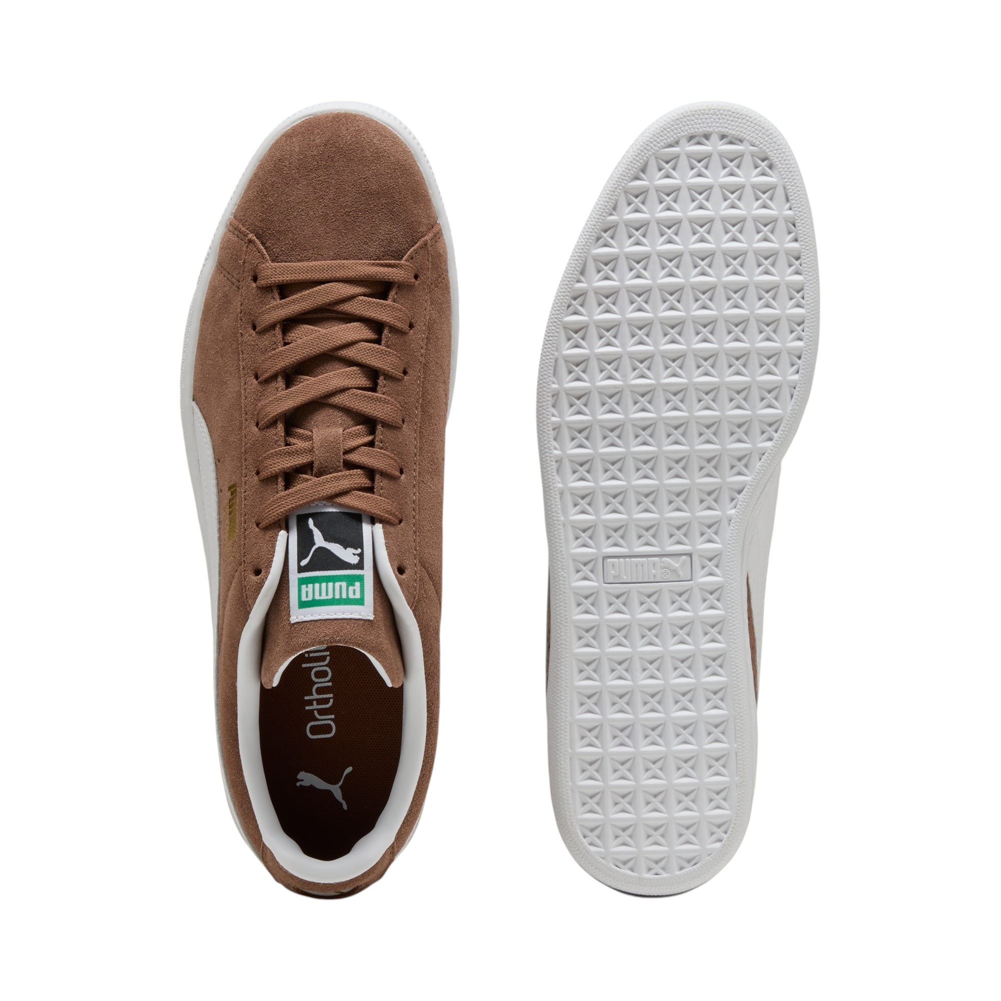 Classic Suede Haute Coffee Sneakers
