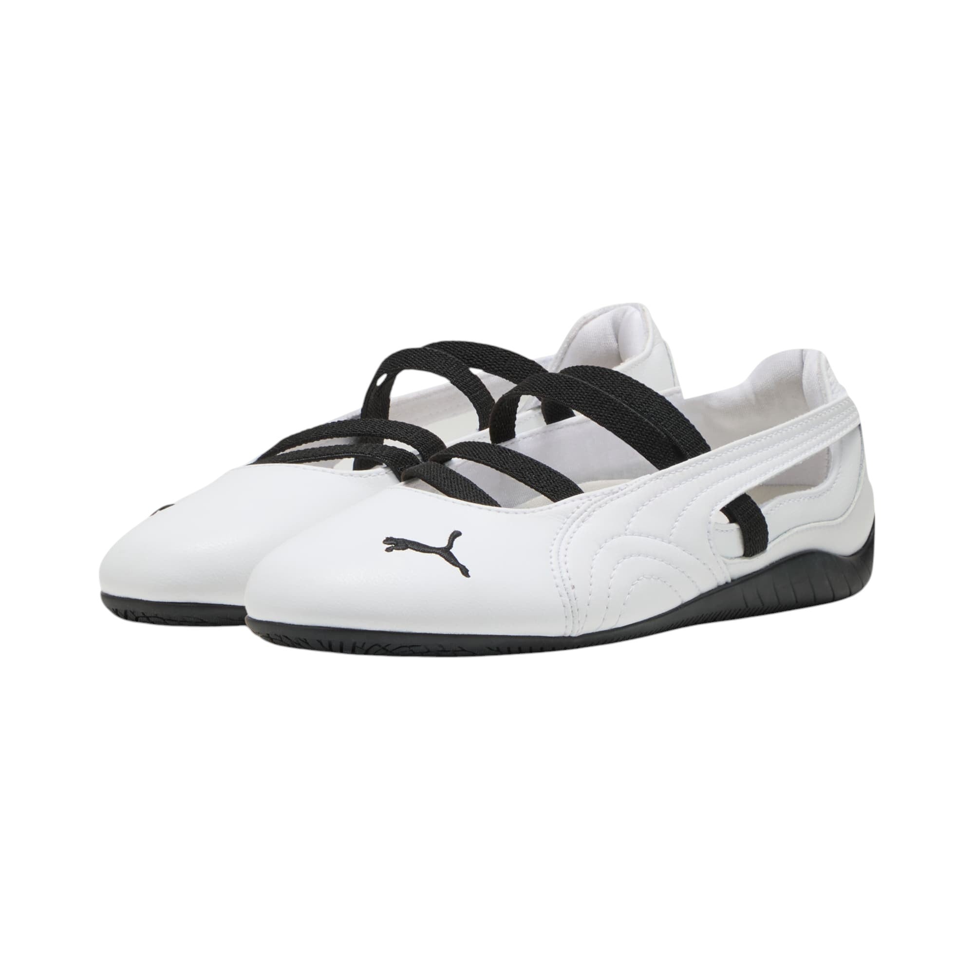 Speedcat Ballet Leather White Black