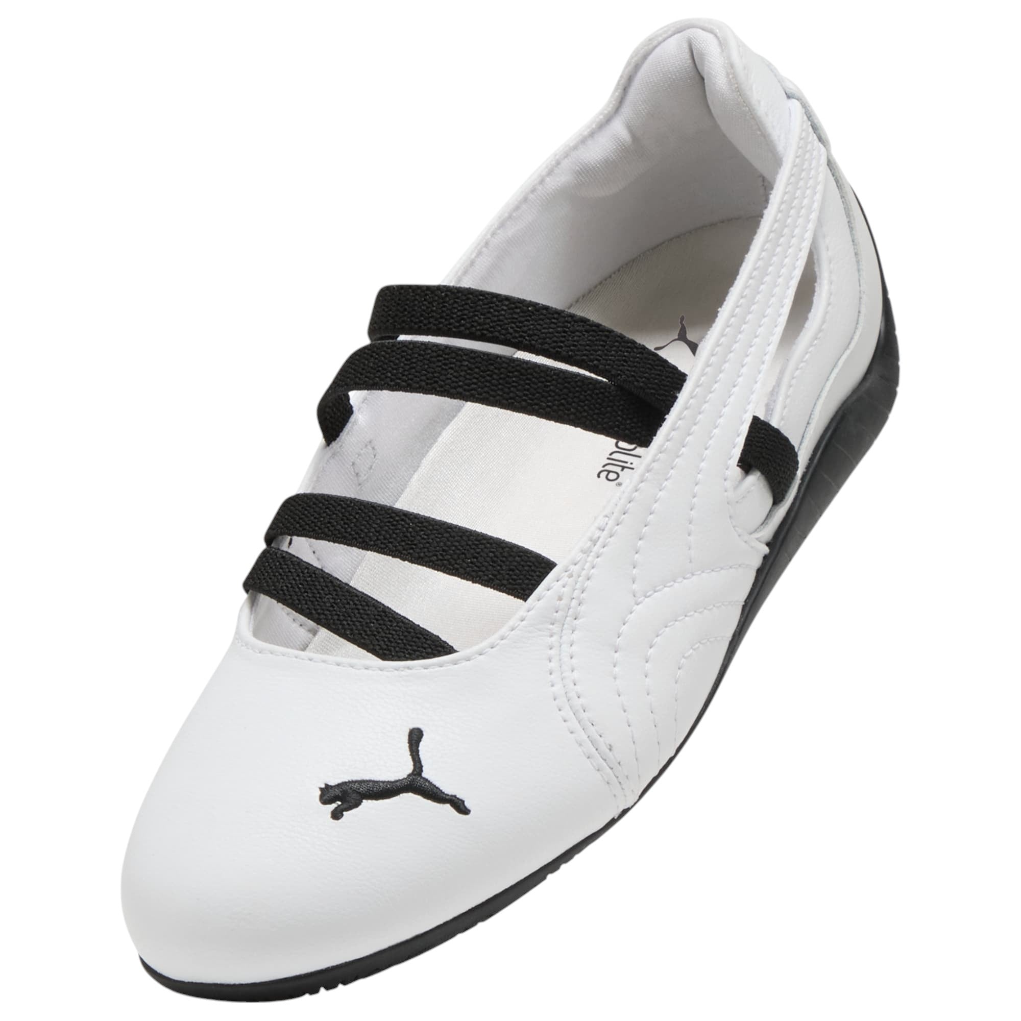 Speedcat Ballet Leather White Black