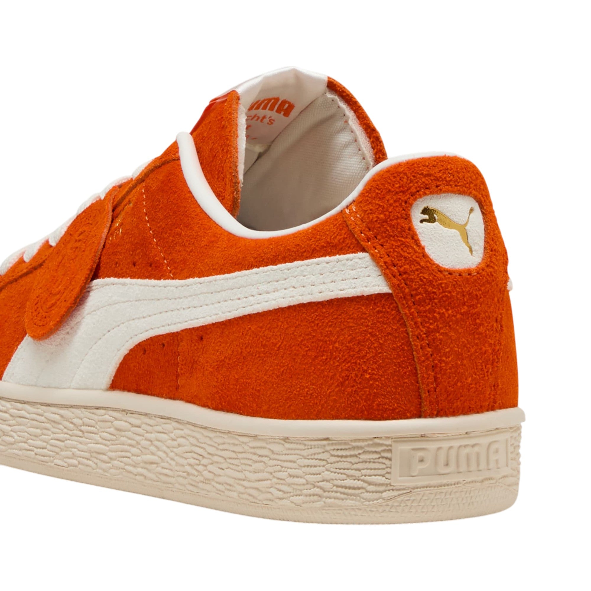 Suede Charles F. Stead IV Orange Sneakers Puma