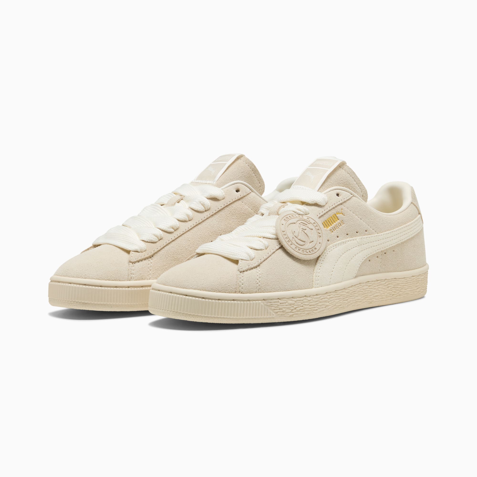 Suede Charles F. Stead Sneakers Gray