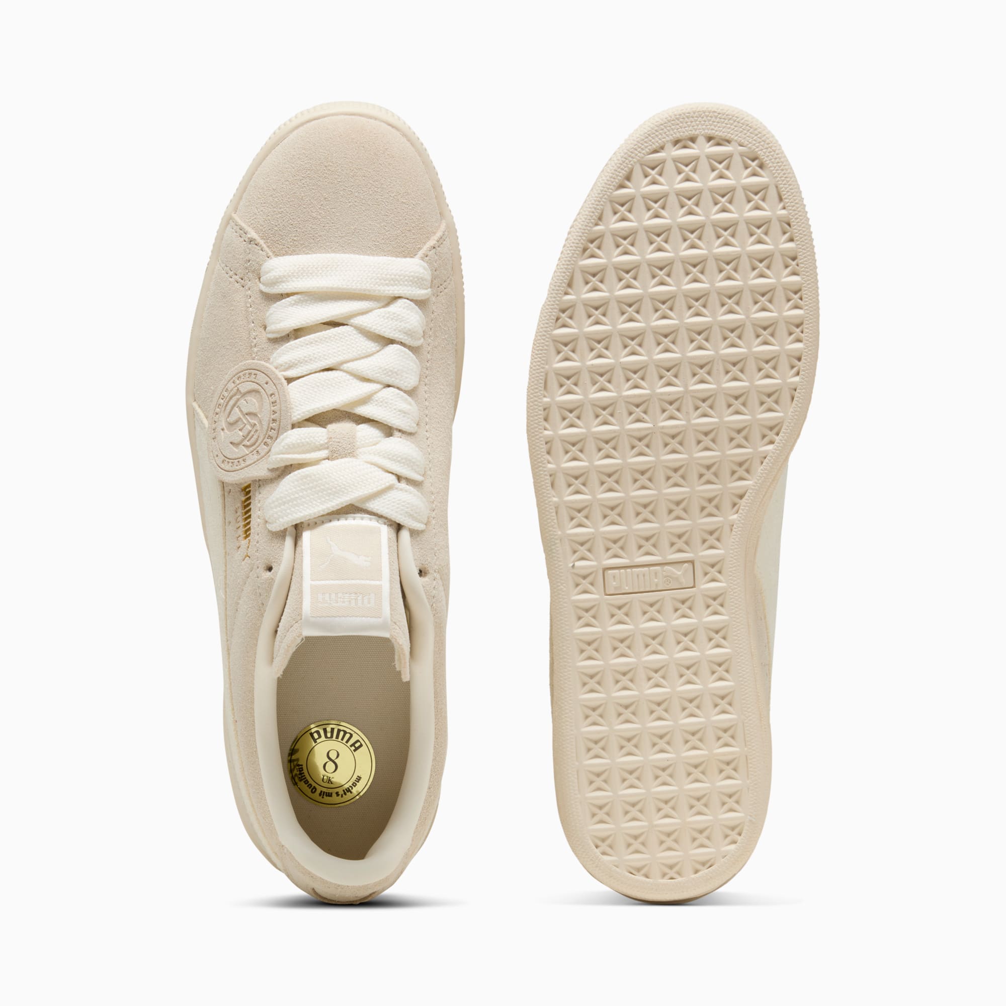 Suede Charles F. Stead Sneakers Gray