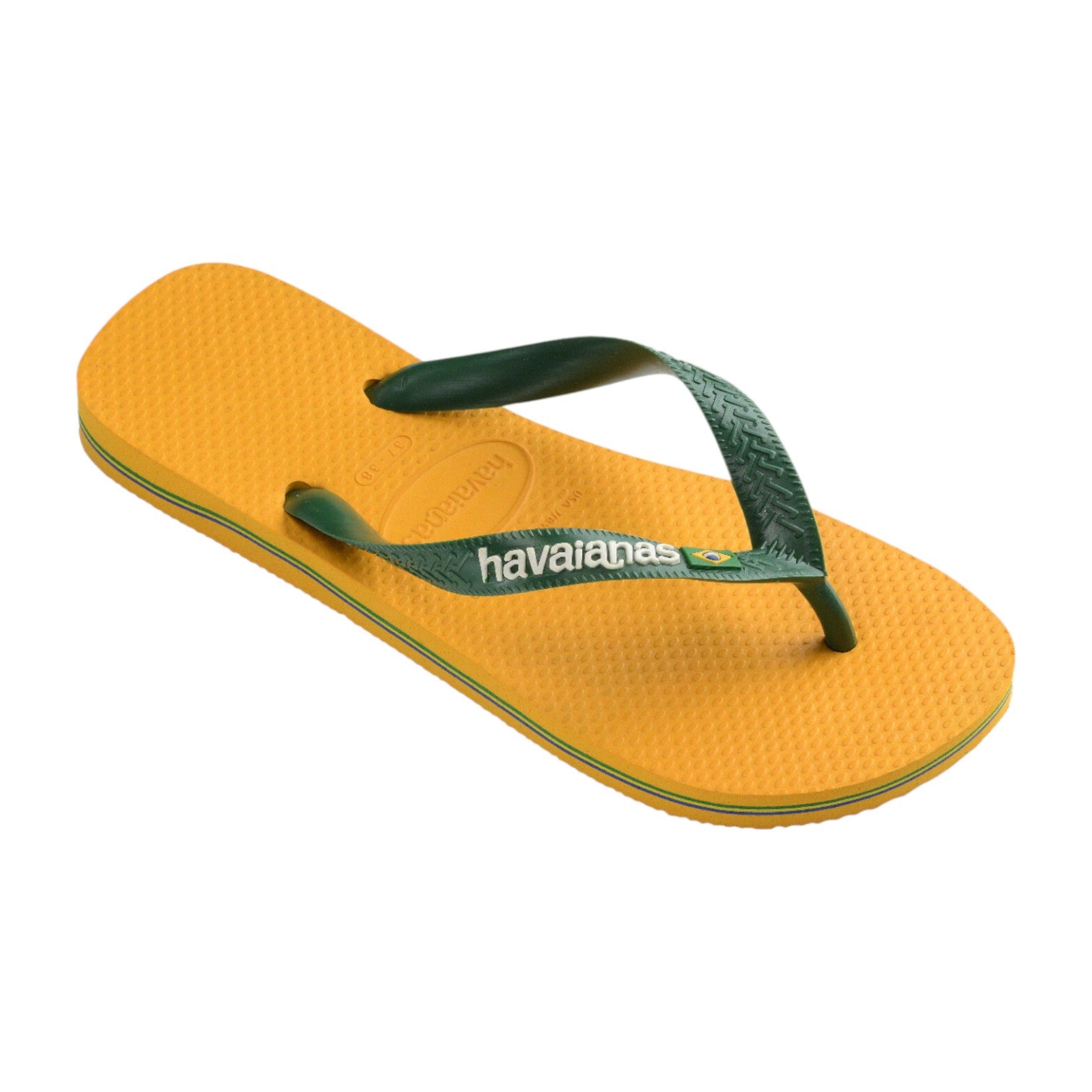 Flip Flops Brasil Logo Pop Yellow