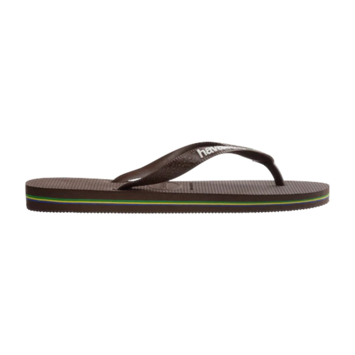 Flip Flops Brasil Logo Brown