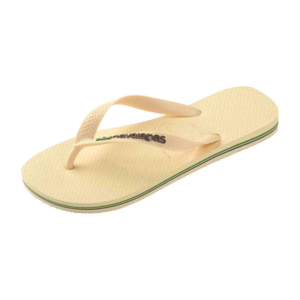 Flip Flops Brasil Logo Brown