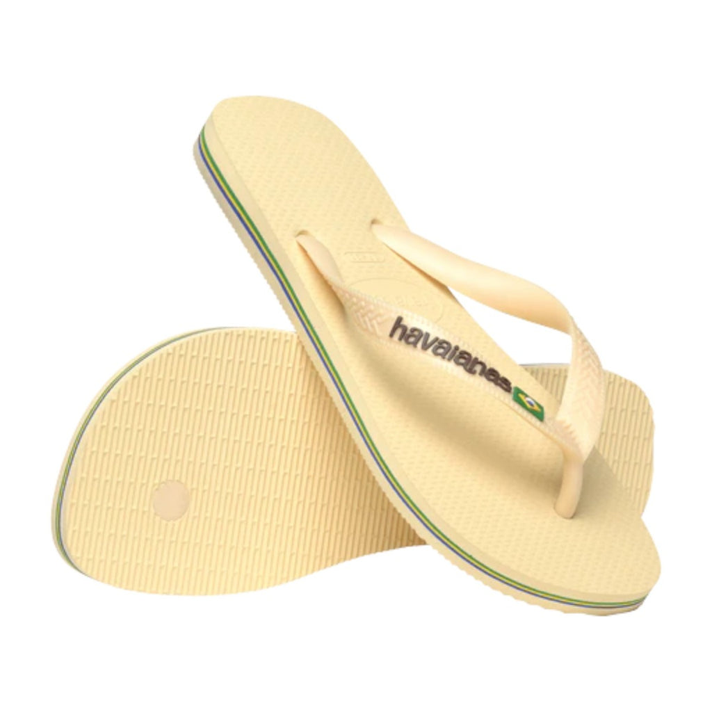 Flip Flops Brasil Logo Brown
