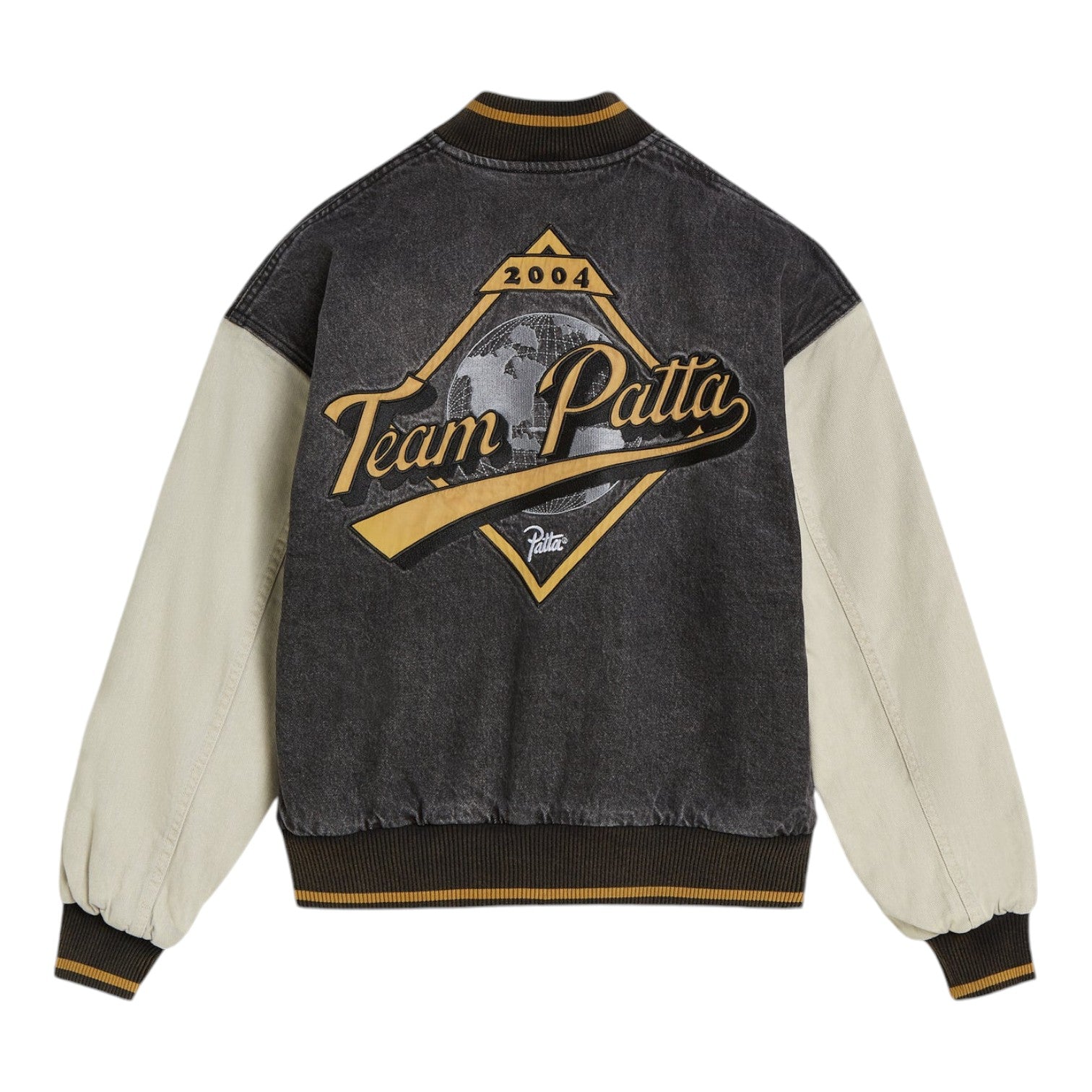 Homerun Denim Varsity Jacket