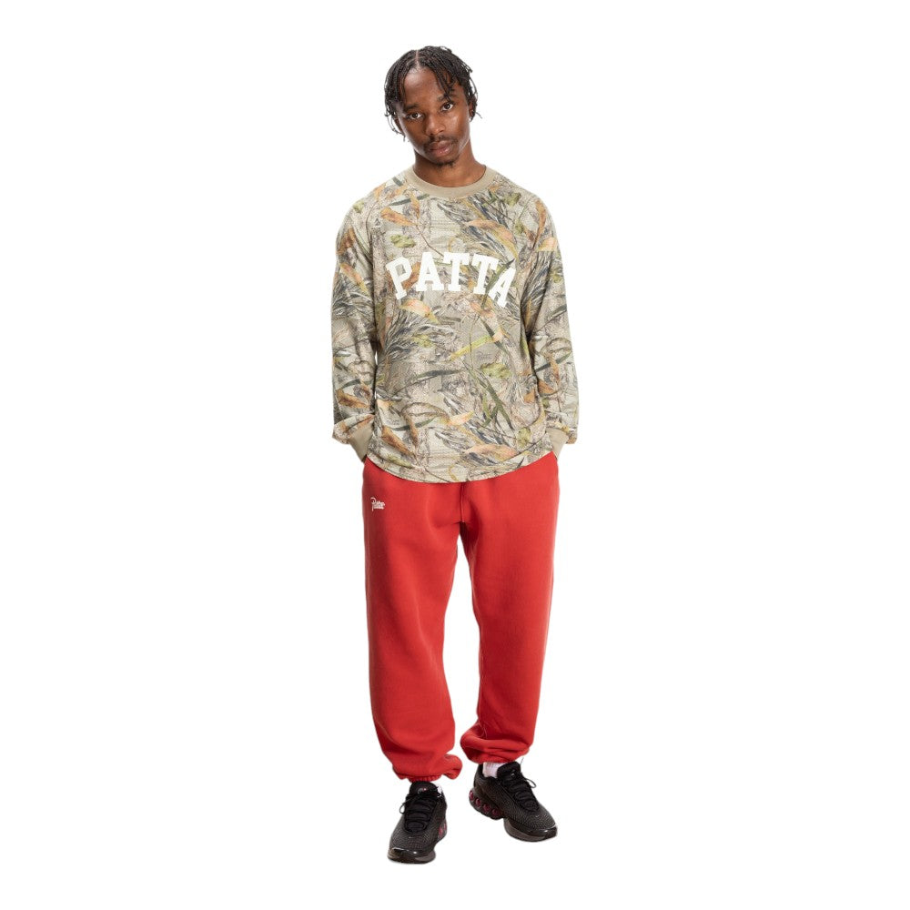 Nature Print Longsleeve Mesh Jersey