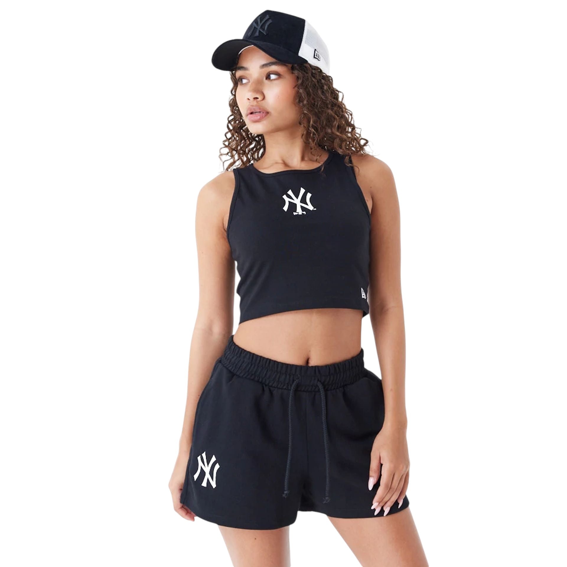 MLB Lifestyle New York Yankees Womens Crop Tank Top