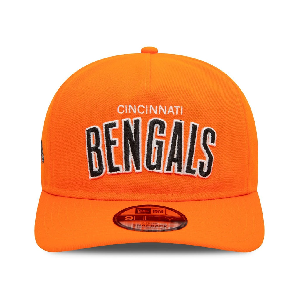Cincinnati Bengals Nfl Coaches Orange 9fifty Aframe Snapback Cap