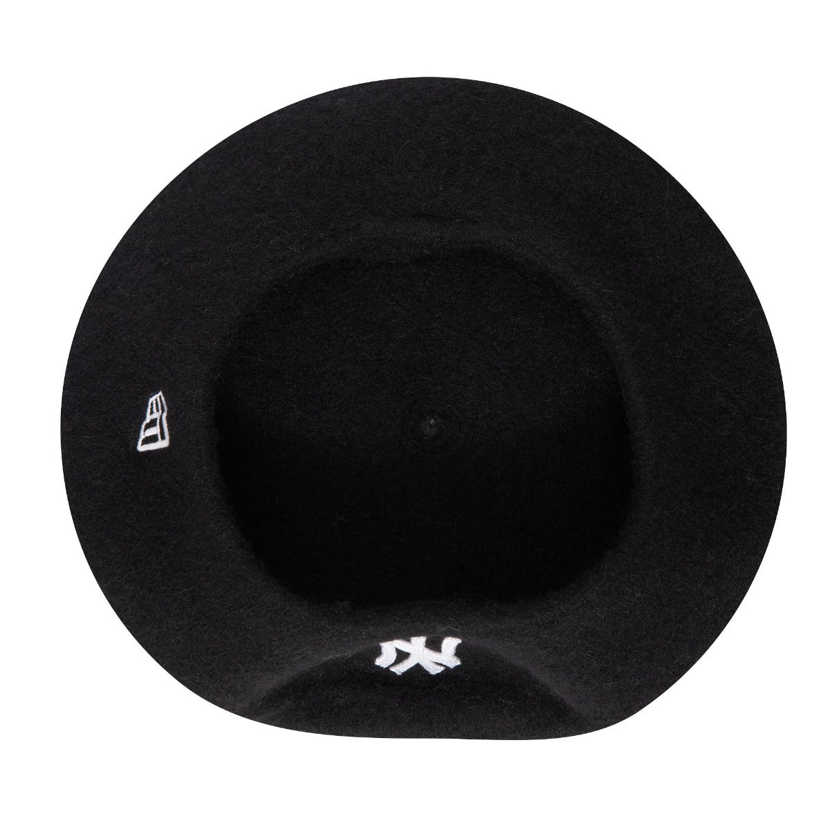 New York Yankees Womans Wool Black Beret