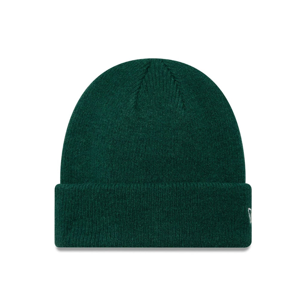 Seasonal Dark Green Cuff Knit Beanie Hat