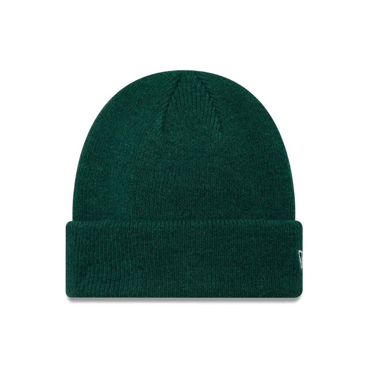 Seasonal Dark Green Cuff Knit Beanie Hat