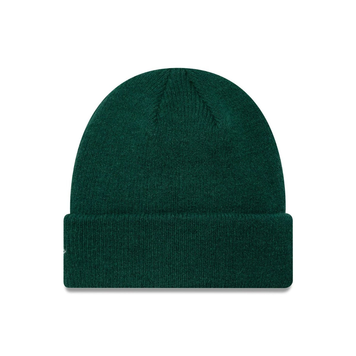 Seasonal Dark Green Cuff Knit Beanie Hat