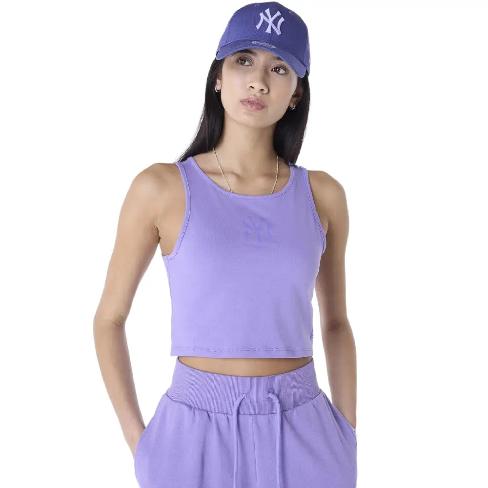 MLB League Essential New York Yankees Crop Tank Top