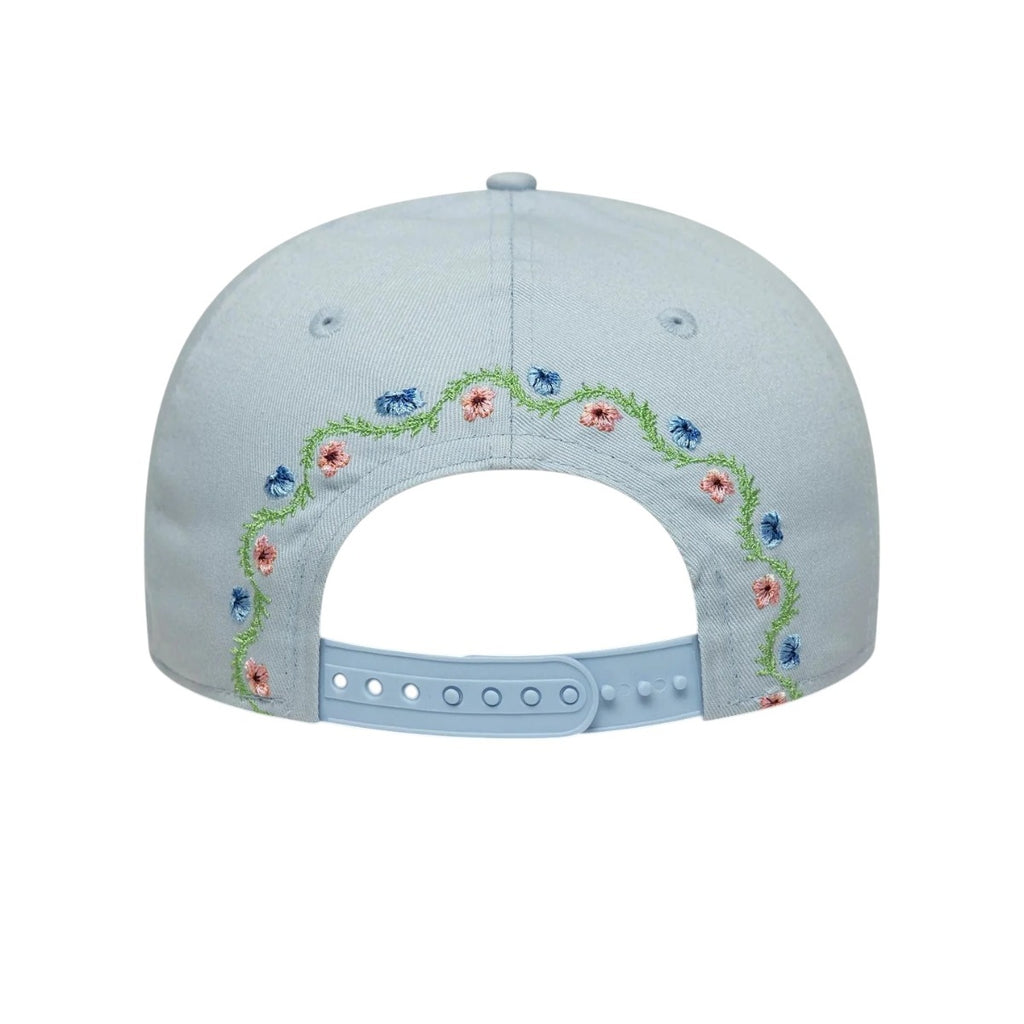 La Dodgers Mlb Floral Pastel Blue Low Profile 9fifty Snapback Adjustable Cap