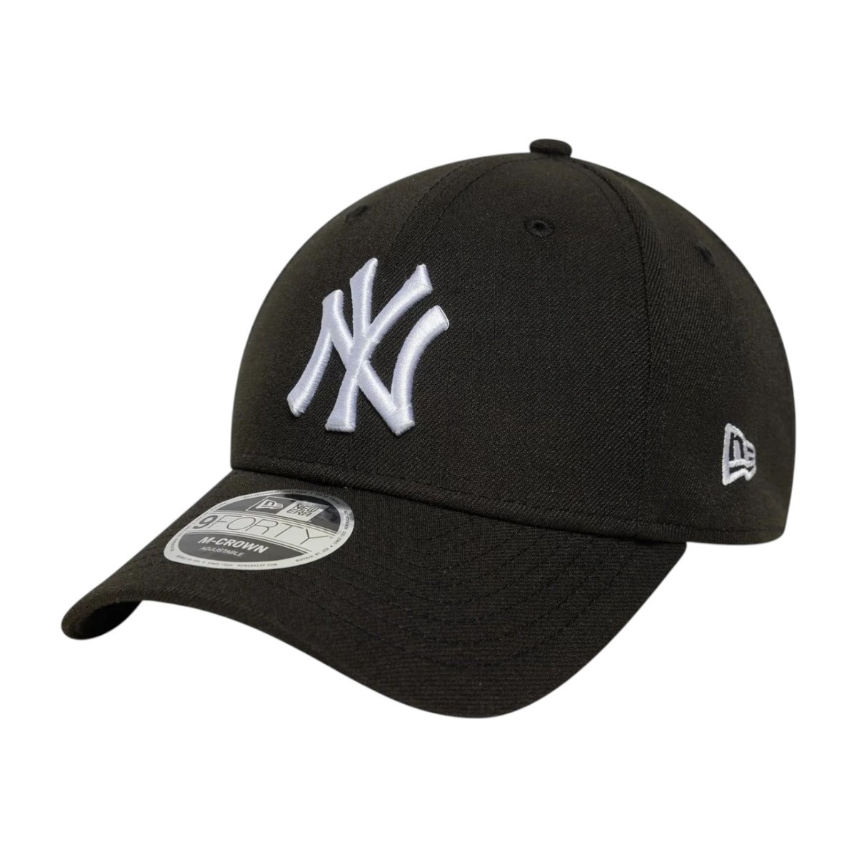 New York Yankees Mlb Black 9forty Mcrown Adjustable Cap